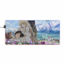 Load image into Gallery viewer, Victorique de Blois, Kazuya Kujo RGB LED Mouse Pad (Desk Mat)