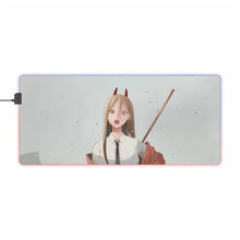 Load image into Gallery viewer, Chainsaw Man RGB LED Mouse Pad (Desk Mat)