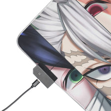 Load image into Gallery viewer, Kyojuro Rengoku Muichiro Tokito and Shinobu Kochou RGB LED Mouse Pad (Desk Mat)