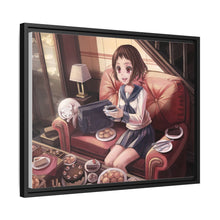 Load image into Gallery viewer, Mayaka Ibara Eating Canvas Framed Art Print
