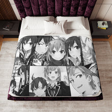 Load image into Gallery viewer, Oregairu - Light Novel Illustrations Sherpa Blanket