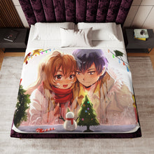 Load image into Gallery viewer, Toradora! Sherpa Blanket