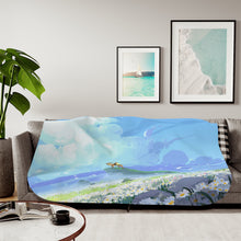 Load image into Gallery viewer, Anime Princess Mononoke Sherpa Blanket