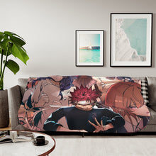 Load image into Gallery viewer, Rindō Kobayashi Alice Nakiri Erina Nakiri and Takumi Aldini Sherpa Blanket
