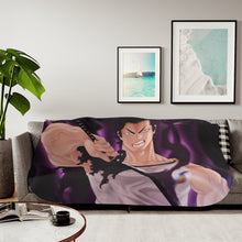 Load image into Gallery viewer, Black Clover Yami Sukehiro Sherpa Blanket