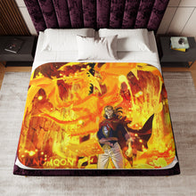 Load image into Gallery viewer, Anime Black Clover Sherpa Blanket