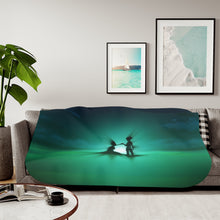 Load image into Gallery viewer, Nagisa VS Takaoka (Final Battle) Sherpa Blanket