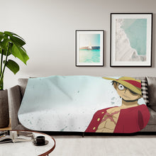 Load image into Gallery viewer, Anime One Piece Sherpa Blanket
