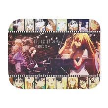 Load image into Gallery viewer, Anime Your Lie in April Sherpa Blanket