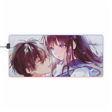 Load image into Gallery viewer, Hyouka Eru Chitanda RGB LED Mouse Pad (Desk Mat)