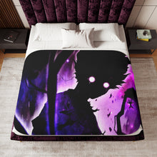Load image into Gallery viewer, Mob Psycho 100 Shigeo Kageyama Sherpa Blanket
