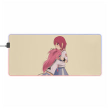 Load image into Gallery viewer, Angel Beats! RGB LED Mouse Pad (Desk Mat)