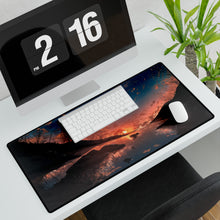 Load image into Gallery viewer, Sunset at the riverside Mouse Pad (Desk Mat)