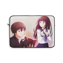 Load image into Gallery viewer, Eru Chitanda And Hōtarō Oreki Looking each other Laptop Sleeve