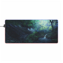 Load image into Gallery viewer, Anime Forest RGB LED Mouse Pad (Desk Mat)