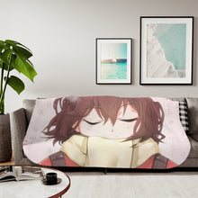 Load image into Gallery viewer, Anime ERASED Sherpa Blanket