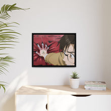 Load image into Gallery viewer, Shinichi stopping a car with Migi Canvas Framed Art Print