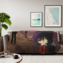 Load image into Gallery viewer, Another Mei Misaki, Kouichi Sakakibara, Izumi Akazawa Sherpa Blanket