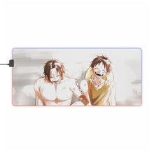 Load image into Gallery viewer, One Piece Monkey D. Luffy RGB LED Mouse Pad (Desk Mat)