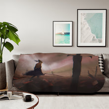 Load image into Gallery viewer, Saber (Fate Series) Sherpa Blanket