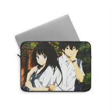 Load image into Gallery viewer, Eru Chitanda Hōtarō Oreki Faces Laptop Sleeve