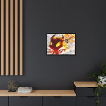 Load image into Gallery viewer, Fire Force Shinra Kusakabe Canvas Framed Art Print