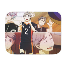 Load image into Gallery viewer, Haikyu!! Sherpa Blanket