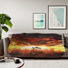 Load image into Gallery viewer, Kousei Arima Sherpa Blanket