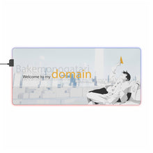 Load image into Gallery viewer, Welcome to my domain RGB LED Mouse Pad (Desk Mat)