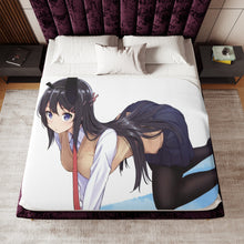 Load image into Gallery viewer, Rascal Does Not Dream Of Bunny Girl Senpai Sherpa Blanket