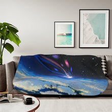 Load image into Gallery viewer, Anime Howl's Moving Castle Sherpa Blanket