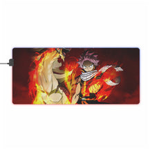 Load image into Gallery viewer, Fairy Tail Natsu Dragneel RGB LED Mouse Pad (Desk Mat)