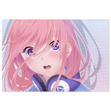 Load image into Gallery viewer, A girl with pink hair and headphones Jigsaw Puzzle