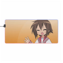 Load image into Gallery viewer, Lucky Star Misao Kusakabe RGB LED Mouse Pad (Desk Mat)