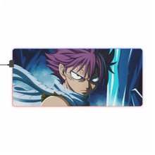 Load image into Gallery viewer, Fairy Tail Natsu Dragneel RGB LED Mouse Pad (Desk Mat)