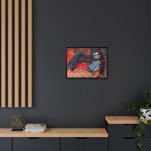 Load image into Gallery viewer, Anime Howl's Moving Castle Canvas Framed Art Print