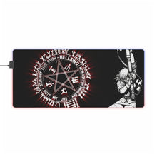 Load image into Gallery viewer, Hellsing Seras Victoria RGB LED Mouse Pad (Desk Mat)