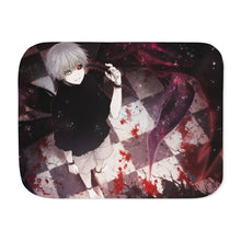 Load image into Gallery viewer, Tokyo Ghoul Ken Kaneki Sherpa Blanket