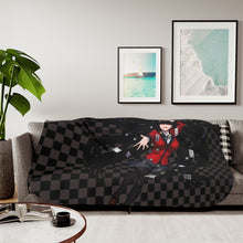 Load image into Gallery viewer, Anime Kakegurui Sherpa Blanket