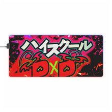 Load image into Gallery viewer, High School DxD RGB LED Mouse Pad (Desk Mat)