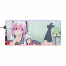 Load image into Gallery viewer, Super Sonico RGB LED Mouse Pad (Desk Mat)