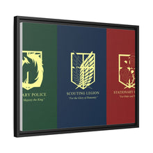 Load image into Gallery viewer, Shingeki no Kyojin Canvas Framed Art Print