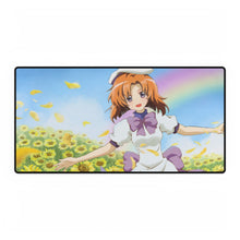 Load image into Gallery viewer, Rena walking through a sunflower field Mouse Pad (Desk Mat)