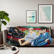 Load image into Gallery viewer, Anime Bungou Stray Dogs Sherpa Blanket