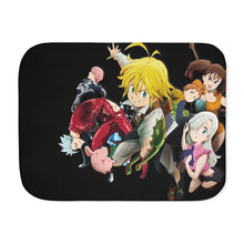 Load image into Gallery viewer, Deadly sins group Sherpa Blanket