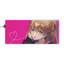 Load image into Gallery viewer, Anime Neon Genesis Evangelion RGB LED Mouse Pad (Desk Mat)
