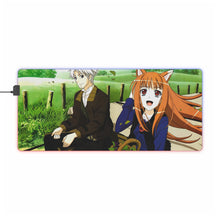 Load image into Gallery viewer, Spice And Wolf RGB LED Mouse Pad (Desk Mat)