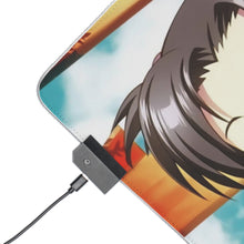 Load image into Gallery viewer, Magical Girl Lyrical Nanoha RGB LED Mouse Pad (Desk Mat)