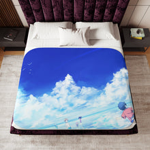 Load image into Gallery viewer, Anohana Sherpa Blanket