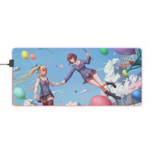 Load image into Gallery viewer, Saekano: How To Raise A Boring Girlfriend RGB LED Mouse Pad (Desk Mat)